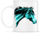 printfashion absztrakt ló portré - Bögre - Fehér (1629713)
