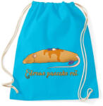 printfashion Extreme pancake rat - Sportzsák, Tornazsák - Surf blue (13464800)