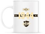 printfashion born-in-1944-cream-choco - Bögre - Fehér (790998)