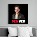 printfashion DENVER - Vászonkép - Fekete (10268632)