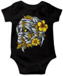 printfashion Virágos múmia - Baba Body - Fekete (2379914)