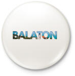 printfashion Balaton - Kitűző, hűtőmágnes - Fehér (3089073)