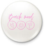 printfashion Beach mood - Kitűző, hűtőmágnes - Fehér (13961843)