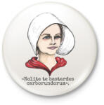 printfashion A szolgálólány meséje - Kitűző, hűtőmágnes - Fehér (3082667)