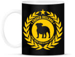 printfashion Francia bulldog kiskutya - Bögre - Fekete (1489586)