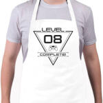 printfashion level-complete-08-grey - Kötény - Fehér (4904033)
