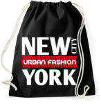 printfashion New York City - Sportzsák, Tornazsák - Fekete (4387051)