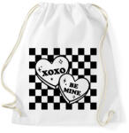 printfashion Be mine - xoxo - Sportzsák, Tornazsák - Fehér (15607141)
