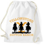 printfashion Yellowstone Dutton Ranch - Sportzsák, Tornazsák - Fehér (15518525)