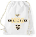 printfashion born-in-1995-cream-choco - Sportzsák, Tornazsák - Fehér (632332)