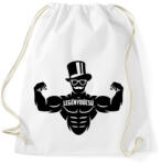 printfashion Legénybúcsú gyúrósoknak - Sportzsák, Tornazsák - Fehér (1461592)