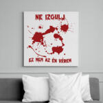 printfashion Nem az év vérem - Vászonkép - Fehér (8755916)