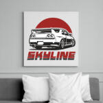 printfashion Skyline - Vászonkép - Fehér (16741228)