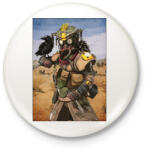 printfashion Bloodhound - Apex Legends - Kitűző, hűtőmágnes - Fehér (3079564)
