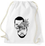 printfashion Kanye West - Sportzsák, Tornazsák - Fehér (2590685)