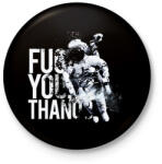 printfashion Fuck You Thanos - Kitűző, hűtőmágnes - Fekete (3096973)