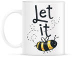 printfashion Méhecske - Let it bee - Bögre - Fehér (4375109)
