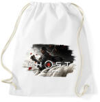 printfashion Ghost of Tsushima - Sportzsák, Tornazsák - Fehér (2745734)