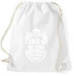 printfashion 1984 - Sportzsák, Tornazsák - Fehér (15711356)