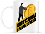 printfashion Bitcoin-investor - Bögre - Fehér (6039614)