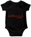 printfashion heartbeat - Baba Body - Fekete (2904238)