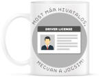 printfashion Most már hivatalos, megvan a jogsim! - Bögre - Fehér (6392349)