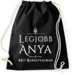 printfashion got-legjobb-anya-white - Sportzsák, Tornazsák - Fekete (1029593)