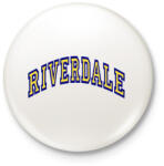 printfashion Riverdale - Kitűző, hűtőmágnes - Fehér (3084108)