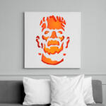 printfashion frankenstein - Vászonkép - Fehér (6622116)