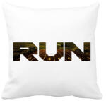 printfashion RUN - Párnahuzat, Díszpárnahuzat - Fehér (5414443)