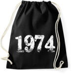 printfashion 1974 - Sportzsák, Tornazsák - Fekete (6194410)