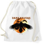 printfashion dark ravens - Sportzsák, Tornazsák - Fehér (2226509)