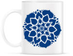 printfashion Kék mandala - Bögre - Fehér (13395942)