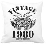 printfashion 1980 - Párnahuzat, Díszpárnahuzat - Fehér (6218234)