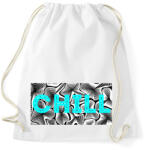 printfashion Türkiz CHILL - Sportzsák, Tornazsák - Fehér (13911985)