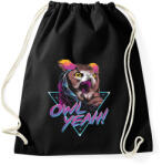 printfashion Owl yeah! - Sportzsák, Tornazsák - Fekete (13830786)