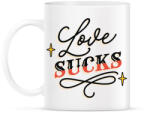 printfashion Love sucks - Bögre - Fehér (4312702)