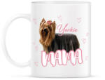 printfashion Yorkie Mama - Bögre - Fehér (11549468)