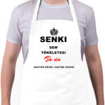 printfashion senki sem tökéletes - Kötény - Fehér (4906920)