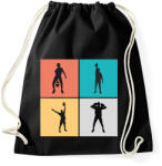 printfashion Kettlebell - Sportzsák, Tornazsák - Fekete (11720487)