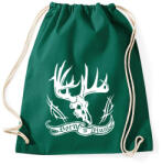 printfashion Vadásznak született - Sportzsák, Tornazsák - Sötétzöld (1863232)