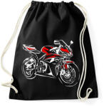 printfashion cbr600rr pirosfehér - Sportzsák, Tornazsák - Fekete (2896407)