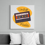 printfashion Retro mix vol 95 - Vászonkép - Fehér (6640196)