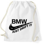 printfashion Just drift it - Sportzsák, Tornazsák - Fehér (1228751)
