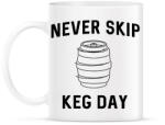 printfashion keg day - Bögre - Fehér (1944263)
