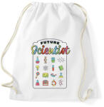 printfashion Jövőbeli tudós - Sportzsák, Tornazsák - Fehér (13954728)