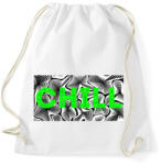 printfashion Zöld CHILL - Sportzsák, Tornazsák - Fehér (13909938)