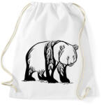 printfashion Panda fa - Sportzsák, Tornazsák - Fehér (1557163)