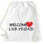 printfashion Welcome to Las Vegas - Sportzsák, Tornazsák - Fehér (1893783)