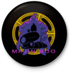 printfashion MAJIN BOO - Kitűző, hűtőmágnes - Fekete (12489561)